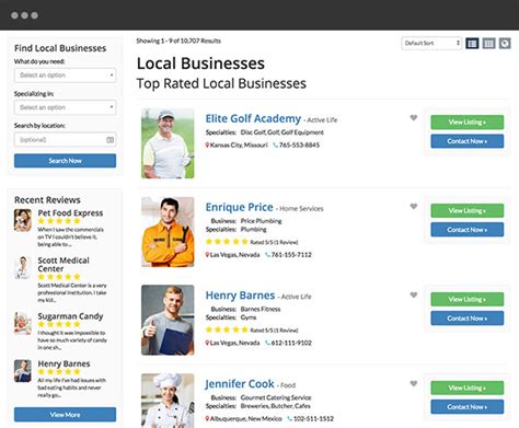 Business Directory Search .